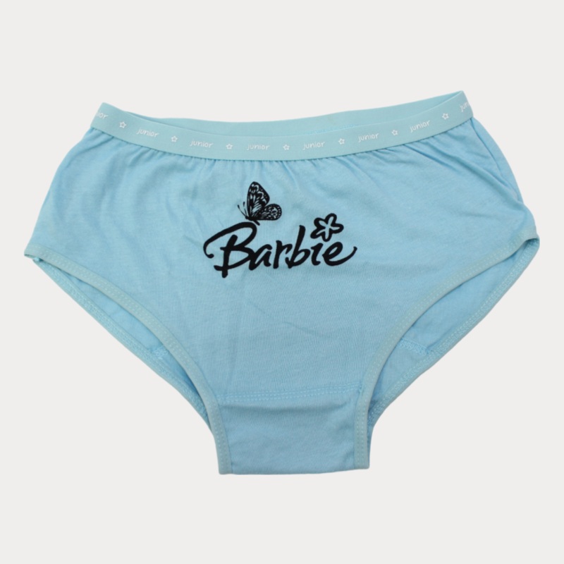 Blue Barbie Panty|Aqua|3-4Y|5-6Y|7-8Y|9-10Y|11-12Y