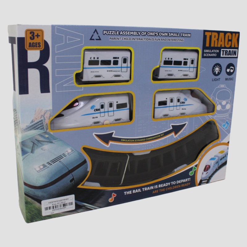 Electronic Train Set with Light & Sound  Fun Railway Adventure