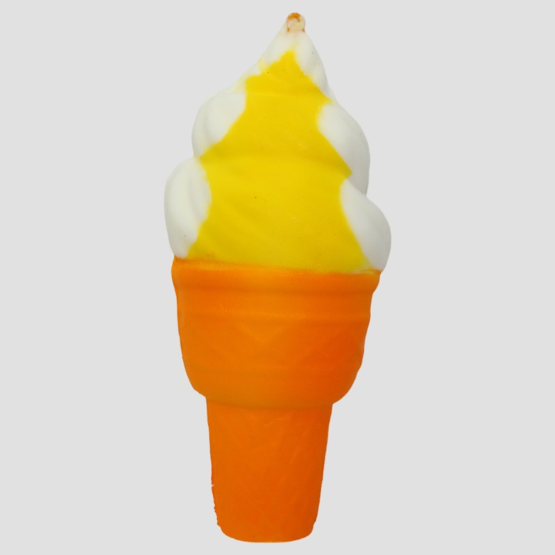 Kids Ice Cream Toy Set  Soft Vinyl, Colorful Pretend Play Toy