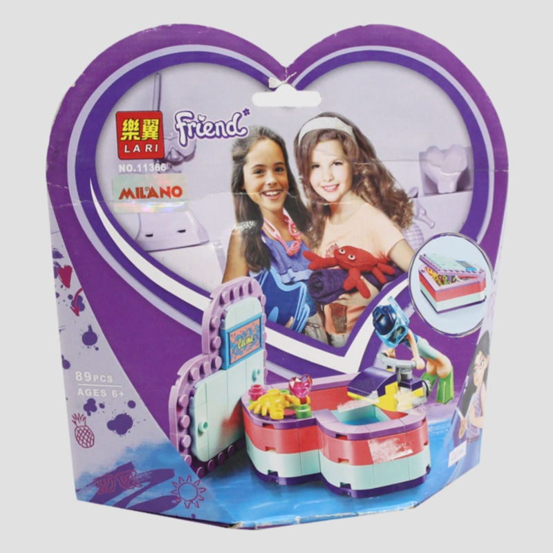 Lari Friends Emma's Summer Heart Box - 89 Pieces