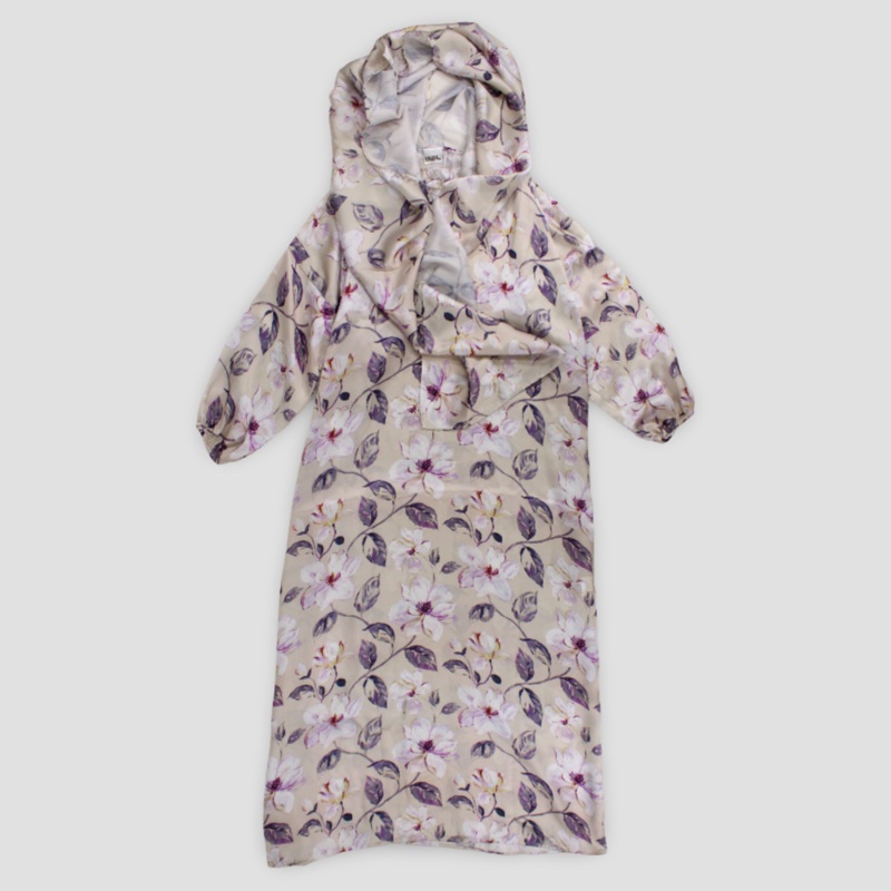 Purple Leaves Praying Gown Isdal
