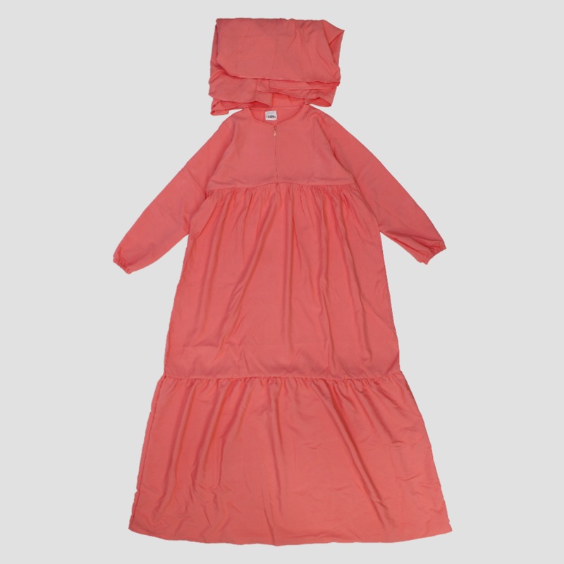 Salmon Praying Gown Isdal|Salmon|S (4-6)|M (6-9)|L (10-14)