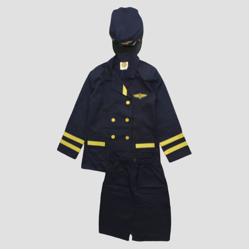 Stewardess Costume|S (3Y-5Y)|M (5Y-7Y)|L (7Y-9Y)