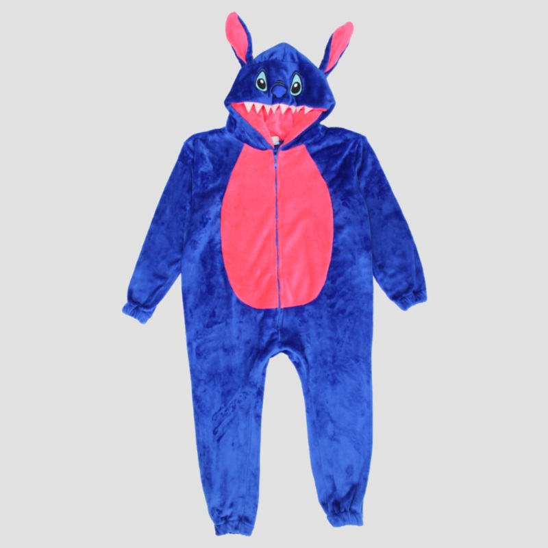 Unisex Stitch Long-Sleeved Onesie Pajama