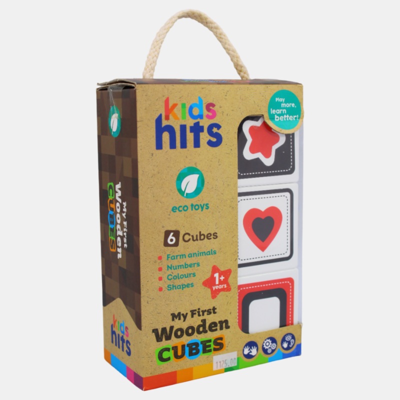 My First Wooden Cubes