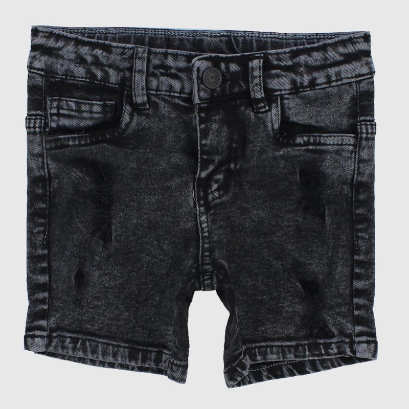 Black Jean Shorts|2-3Y|4-5Y|6-7Y|8-9Y|10-11Y|12-13Y