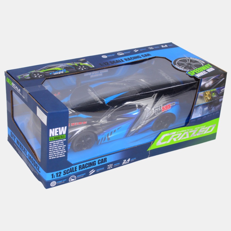 High-Speed Drift Racing Car  Remote Control Toy for Kids (Blue)