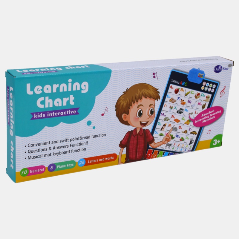 Interactive Educational Wall Chart  Talking ABC Alphabet for Kids