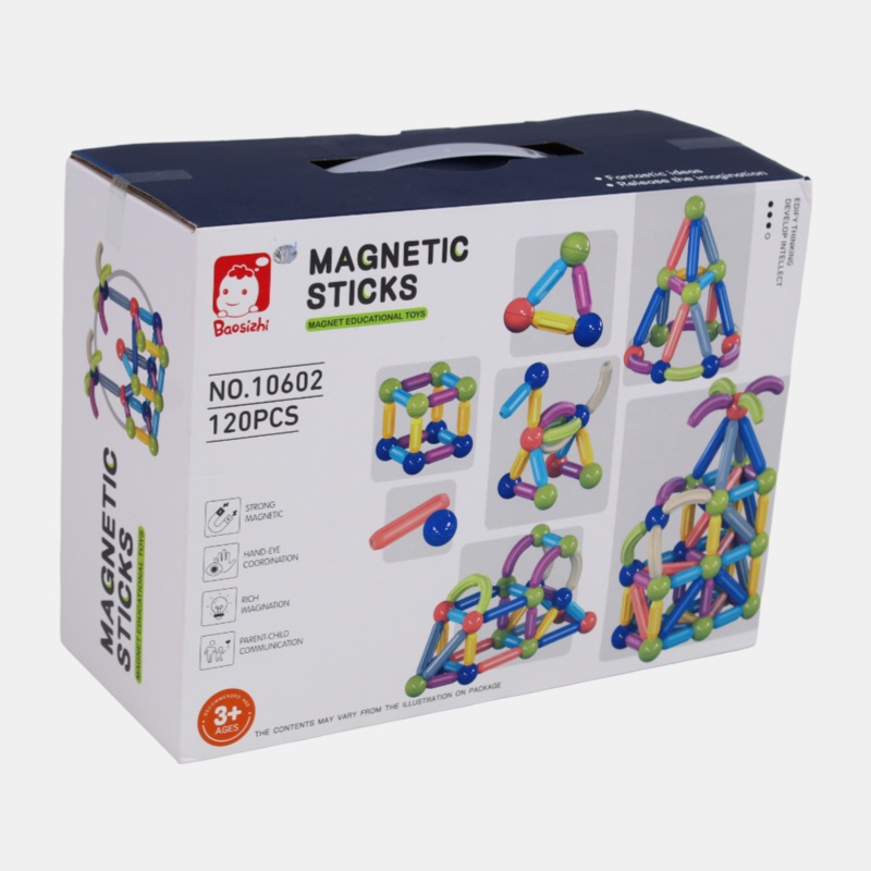 Magnetic Toy Set  120 Pieces
