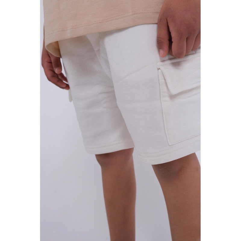 White Comfy Shorts|2-3Y|4-5Y|6-7Y|8-9Y|10-11Y|12-13Y