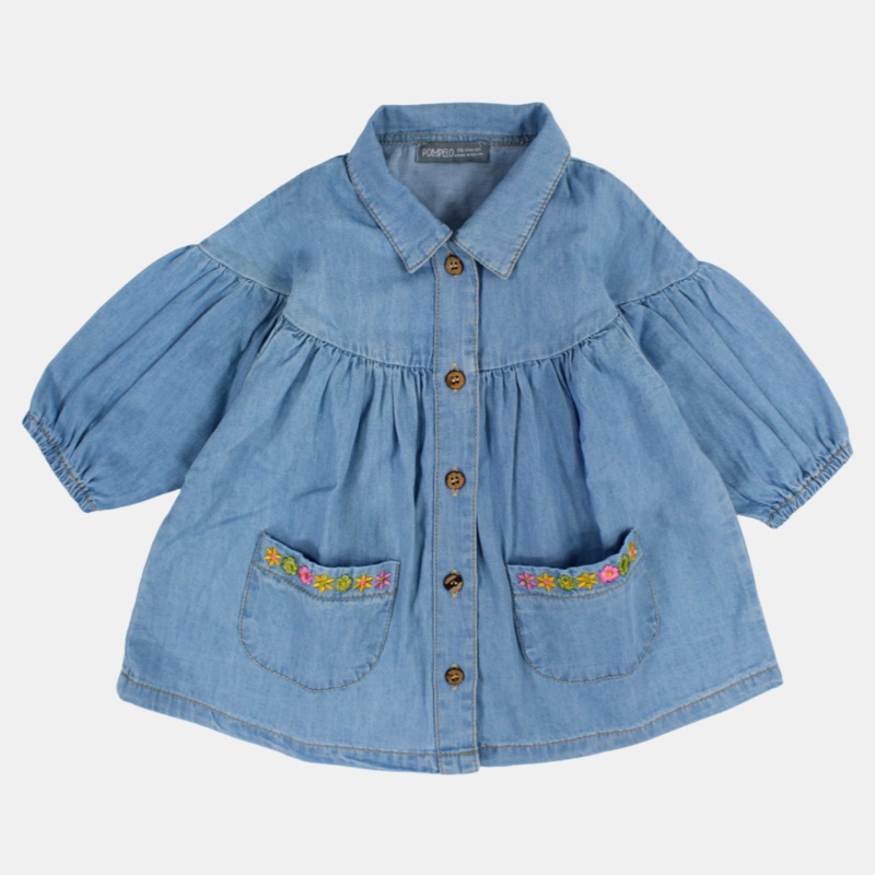 Baby Girls Denim Dress|Jeans|6-9M|9-12M|12-18M|18-24M|24-36M|3-4Y