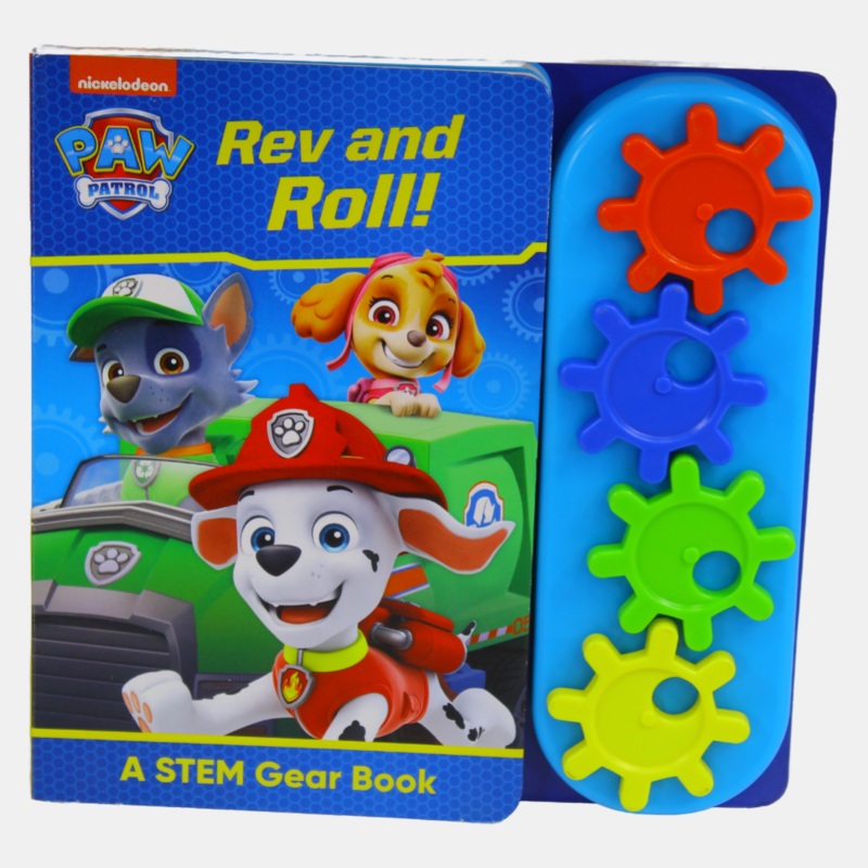 Paw Patrol: Rev and Roll  A STEM Gear Book