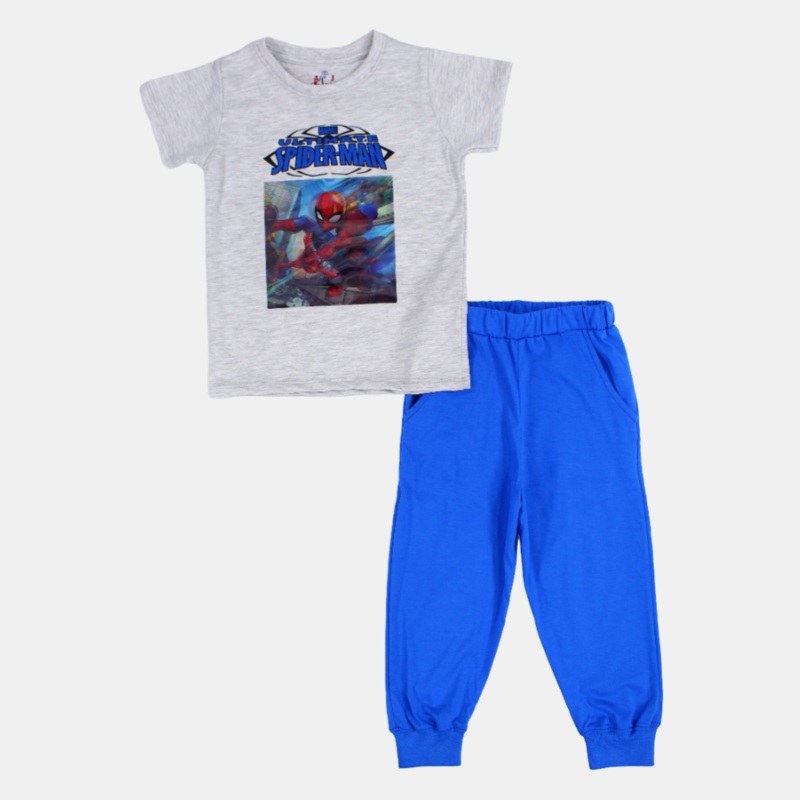 Ultimate Spiderman Boys Pajama Set