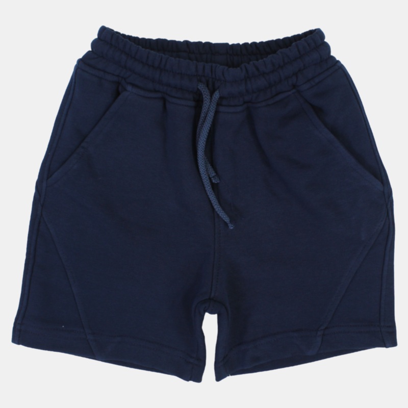 Unisex Navy Cotton Shorts|navy|4-5Y|6-7Y|8-9Y|10-11Y|12-13Y
