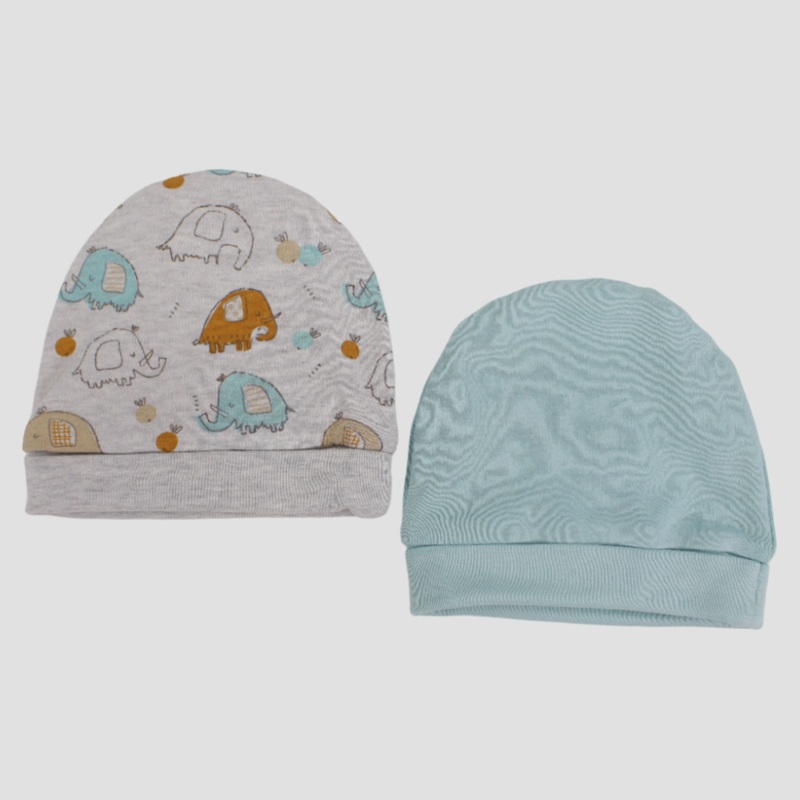 Baby Elephants Baby Beanie (Pack of 2)