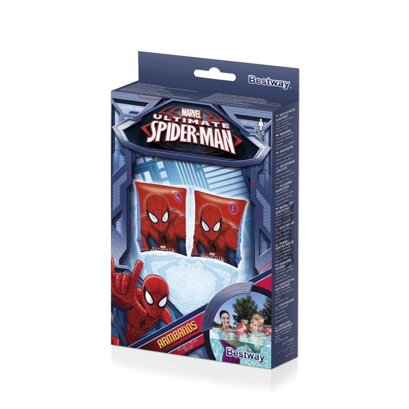 MARVEL ULTIMATE SPIDER-MAN Swim Bands for Kids 9 x 6 3-6 Years