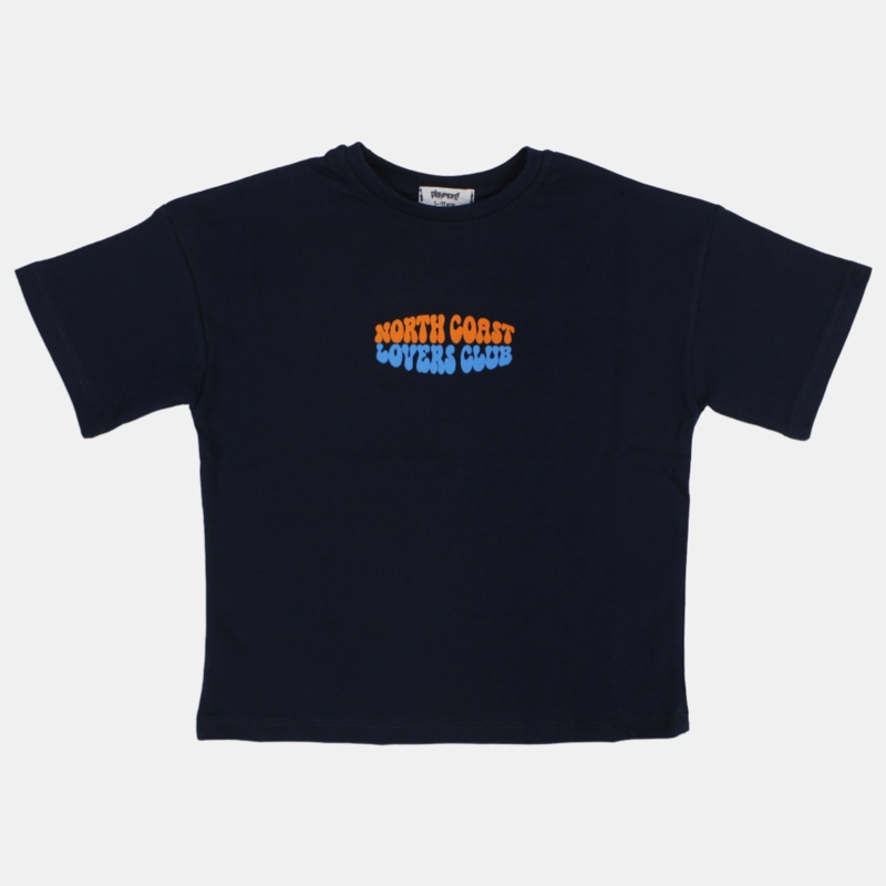 Unisex Baby Navy NORTH COAST Cotton T-Shirt