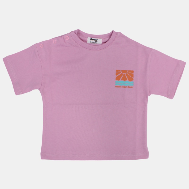 Unisex Baby Pink NORTH COAST LOVIN Cotton T-Shirt