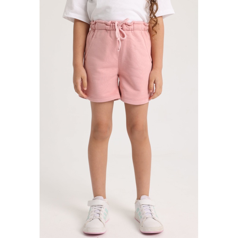 Unisex Cotton Shorts - Dusty Pink