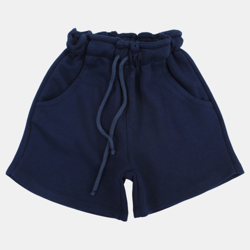 Unisex Cotton Shorts - Navy|Navy|4-5Y|6-7Y|8-9Y|10Y11Y|12-13Y