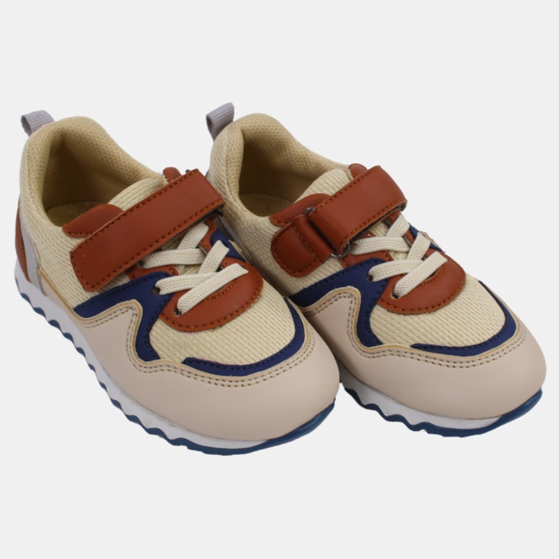Unisex Leather Sneakers  Beige