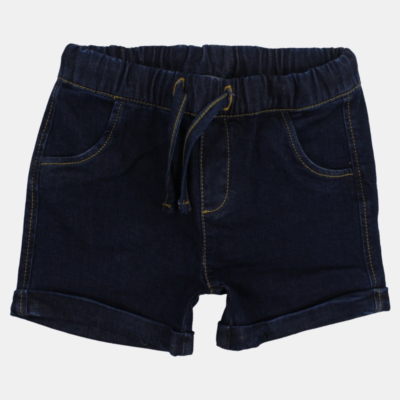 Baby Boys Jean Shorts|Navy|Blue|M.Navy|6-9M|9-12M|12-18M|18-24M|24-36M|3-4Y