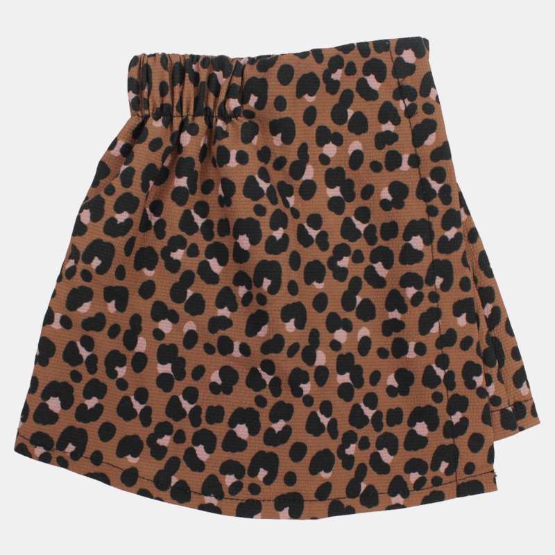 Baby Girls Skirt/Shorts  Brown Leopard