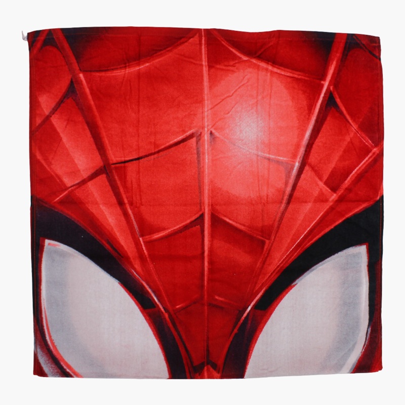 Boys Beach Towel  Red with Spiderman Print (60120 cm)
