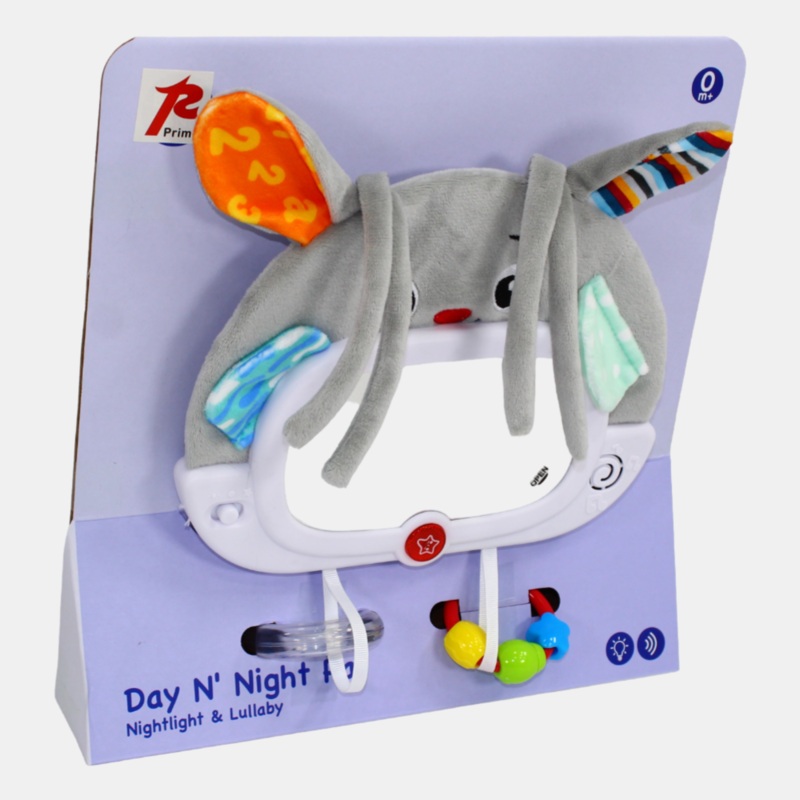 Day & Night Elephant Pal  A Soothing and Playful Companion