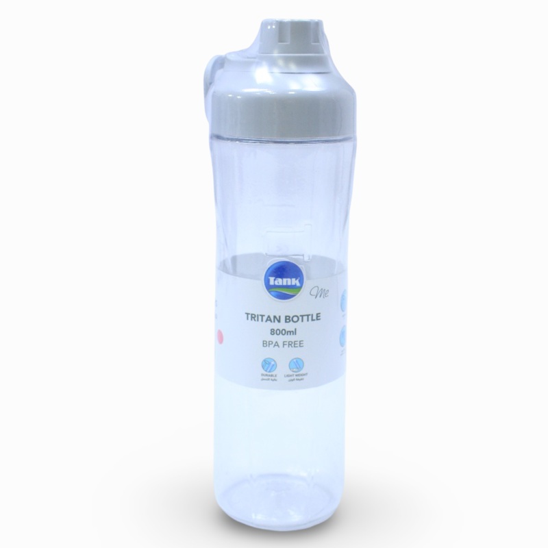 Tank Tritan Insulated Bottle 800ml  Light Gray
