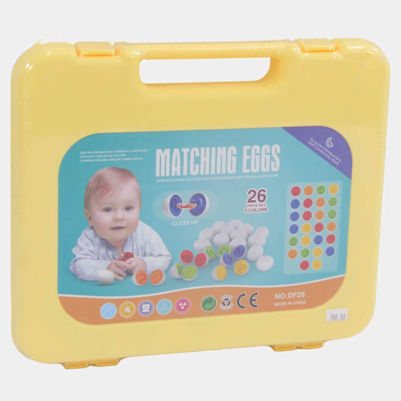 Letter Paired Egg  Early Learning Matching Toy