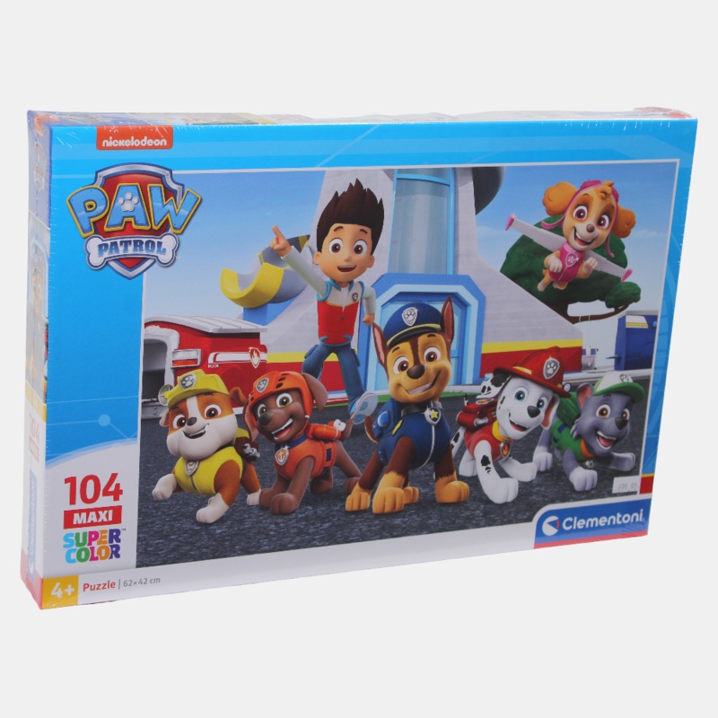 Maxi Paw Patrol Children's Puzzle - 104 Pcs