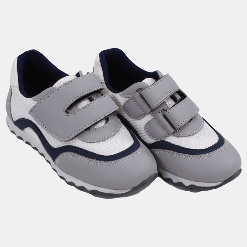 Unisex Leather Sneakers|Black|Grey|27|28|29|30