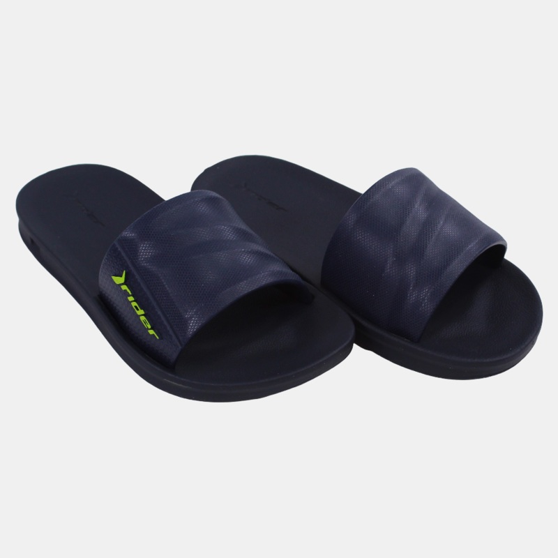 Unisex Rubber Slides - Navy|BLUE*BLUE|30|31|32|33|34-35|36|37-38