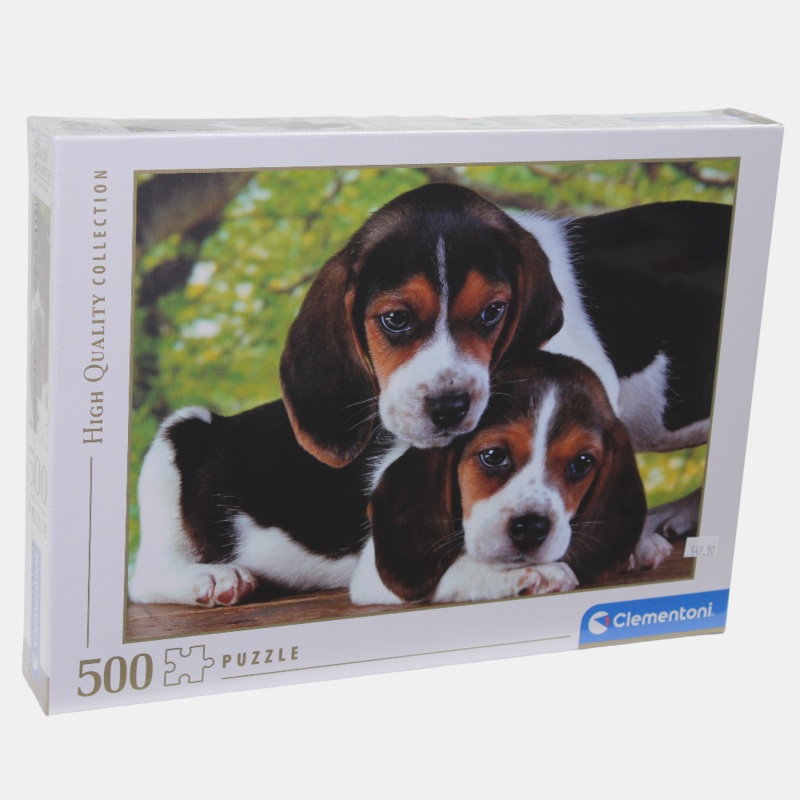 Cute Puppies Puzzle  500 Pcs
