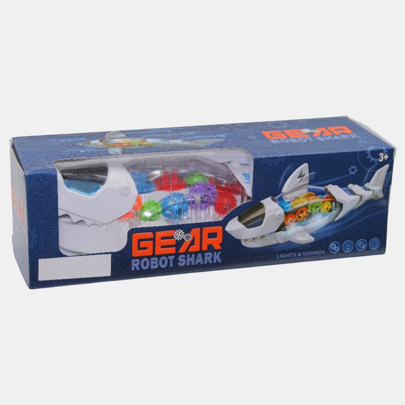 Electric Gear Giant Tooth Shark  White