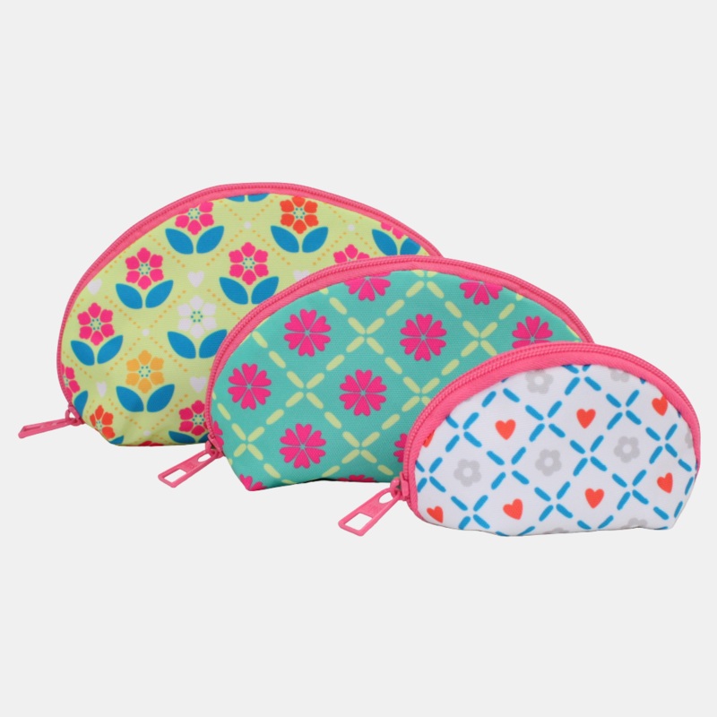 Sweet November Make-Up Round Bags