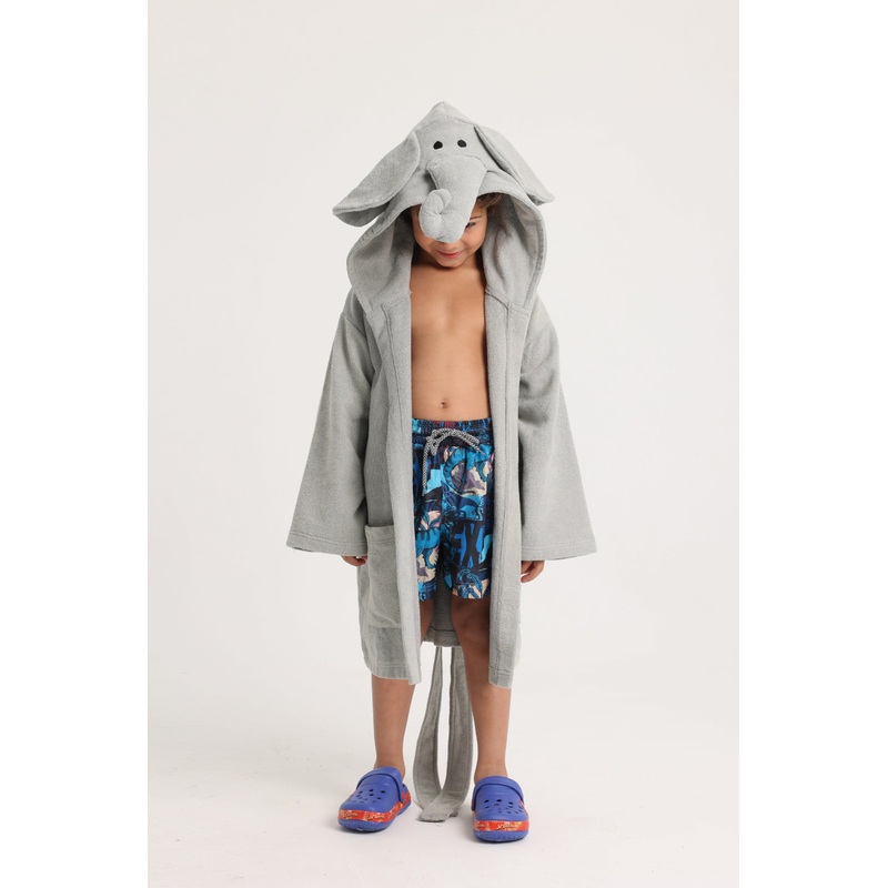 Unisex Baby Swim Robe - Elephant Design