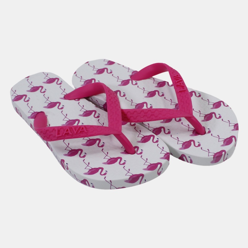 Unisex Rubber Flip Flops  Multicolored