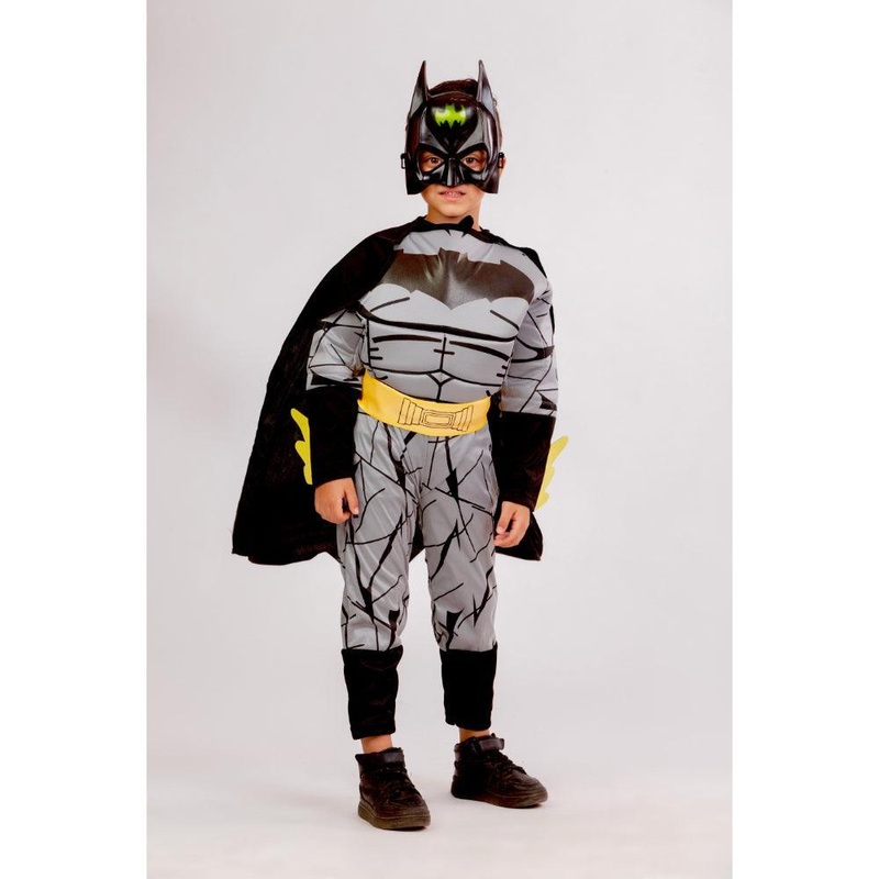 Batman Costume|S (3Y-5Y)|M (5Y-7Y)|L (7Y-9Y)