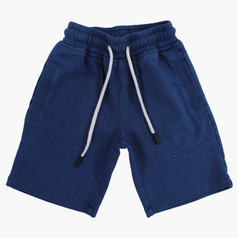 Boys Cotton Shorts - Indigo|Indigo|4-5Y|5-6Y|6-7Y|7-8Y|9-10Y|11-12Y