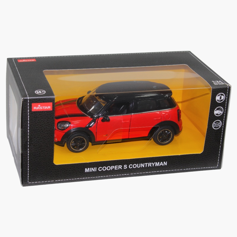 Mini Cooper S Countryman Die-Cast Car - Red