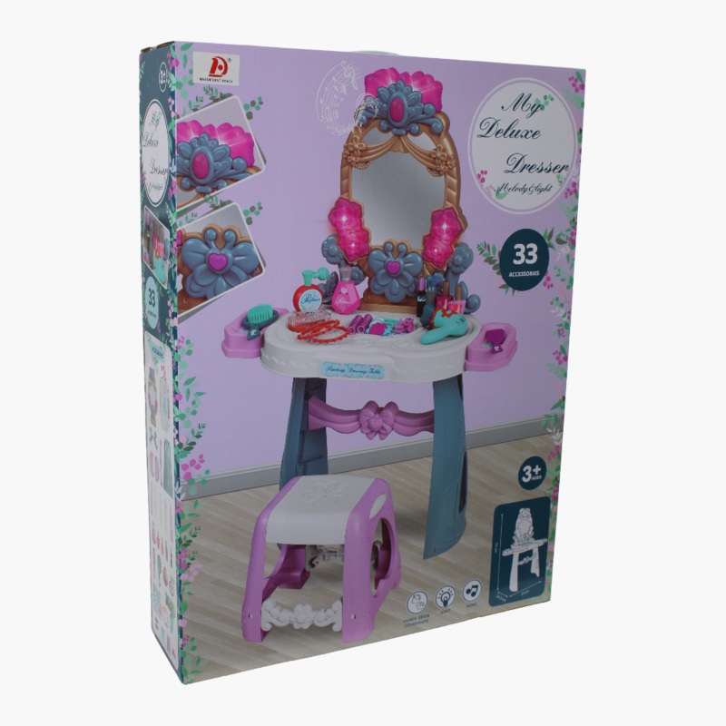 My Deluxe Dresser Set with Chair  Light & Music