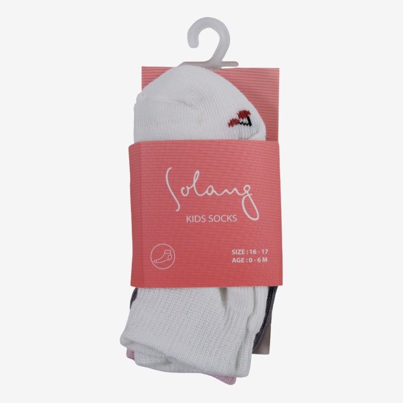 Unisex Baby Cotton Socks - Multicolor