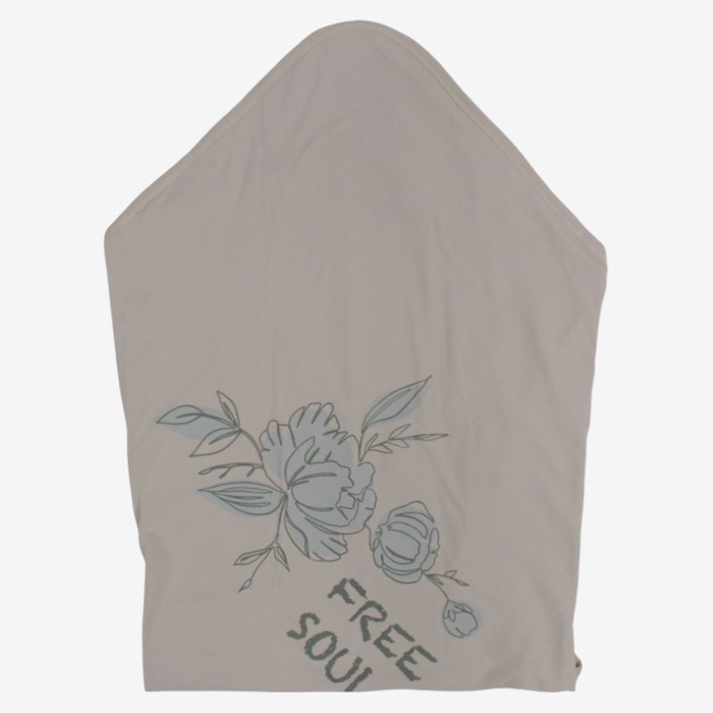 Baby Girls Cotton Blanket  Beige Free Soul Design