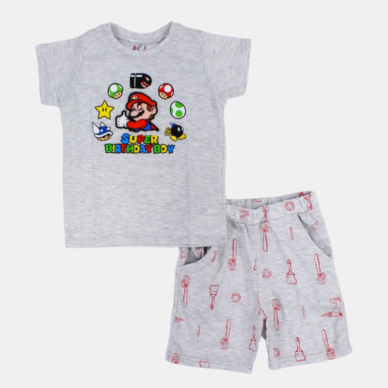Super Mario Kids Boys Pajama Set
