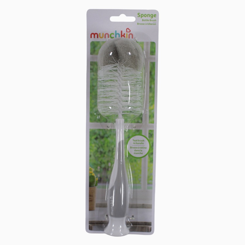 Munchkin Sponge Bottle Brush - Grey