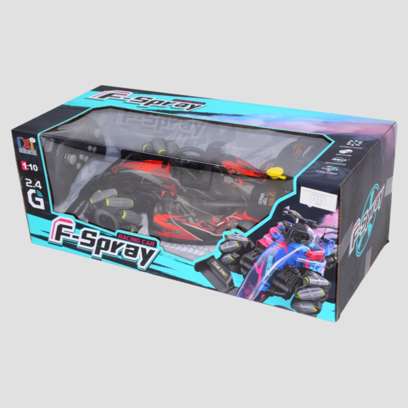 Remote Control Formula 1 Car with Smoke  Red