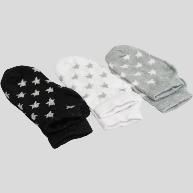 Short Socks Pack  Multicolor (3 Pairs)