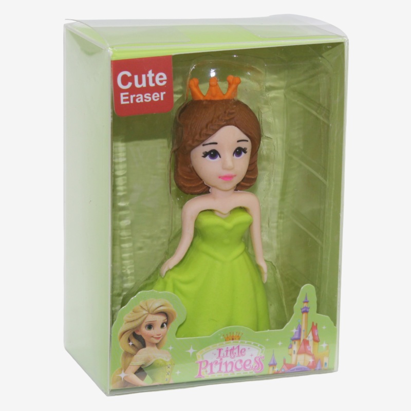 Doll Shaped Eraser  Green